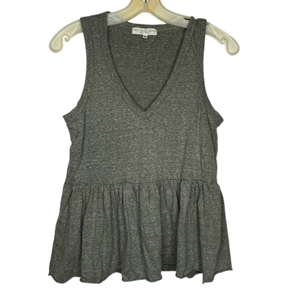 Truly Madly Deeply Peplum Top
